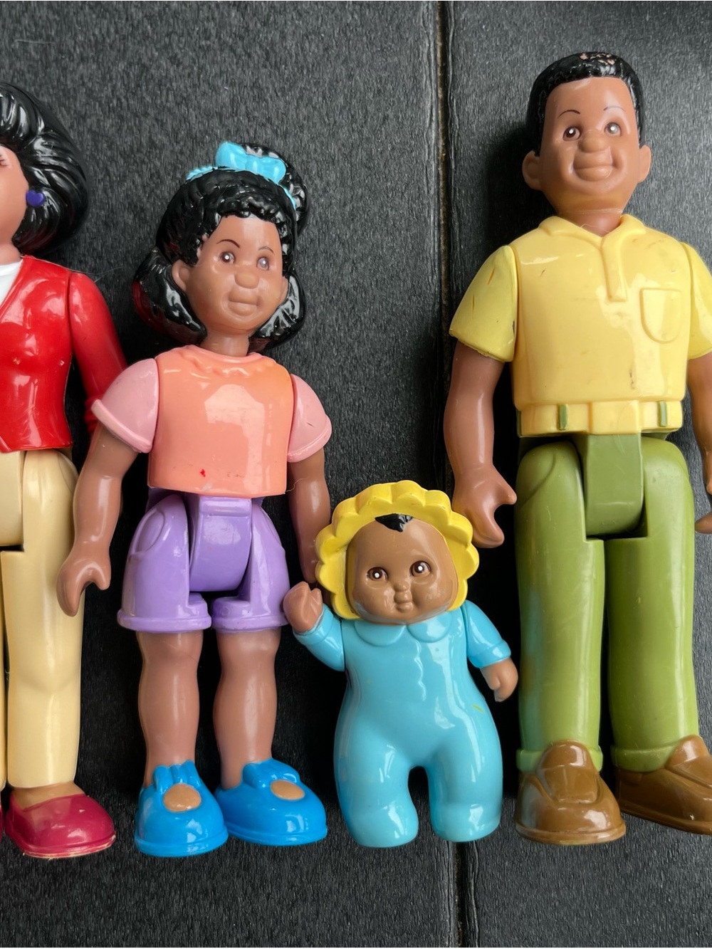 VINTAGE Little Tikes Figures - 4 pc family set